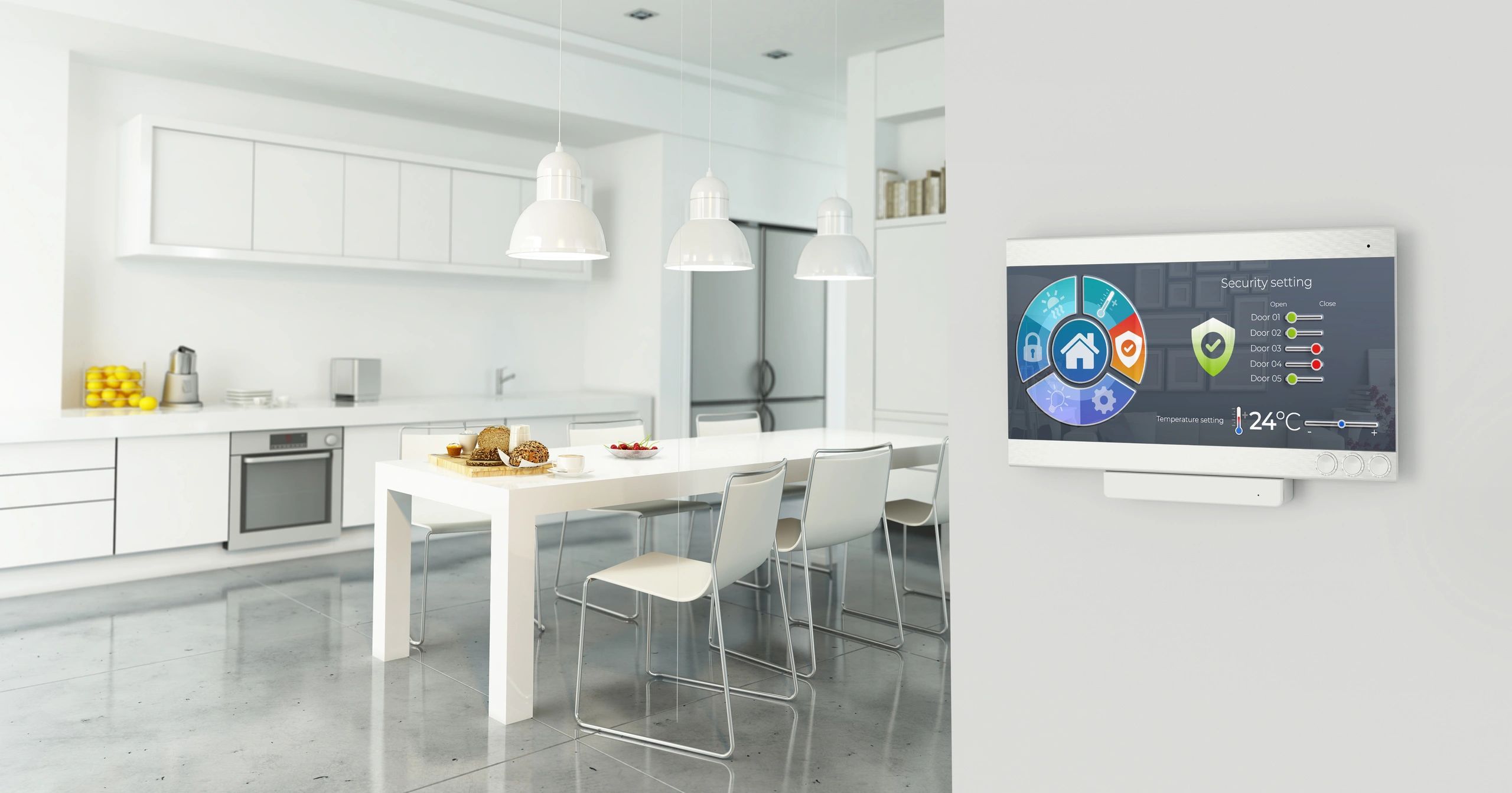 Sophisticated kitchen redesign